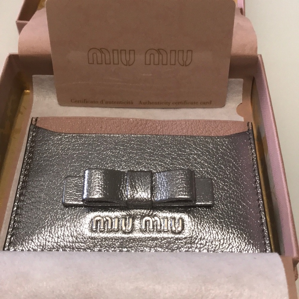 Brand New Miu miu card case